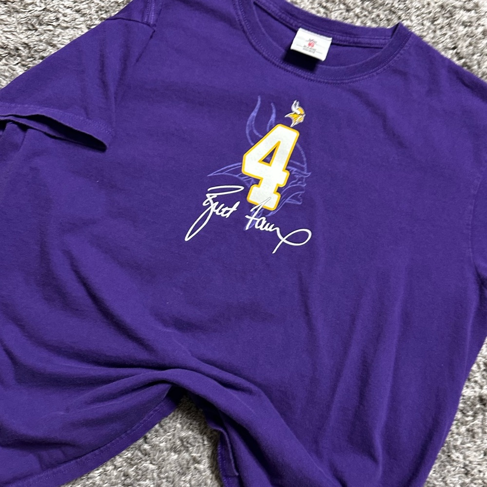 2000s Brett Farve Minnesota Vikings Shirt
